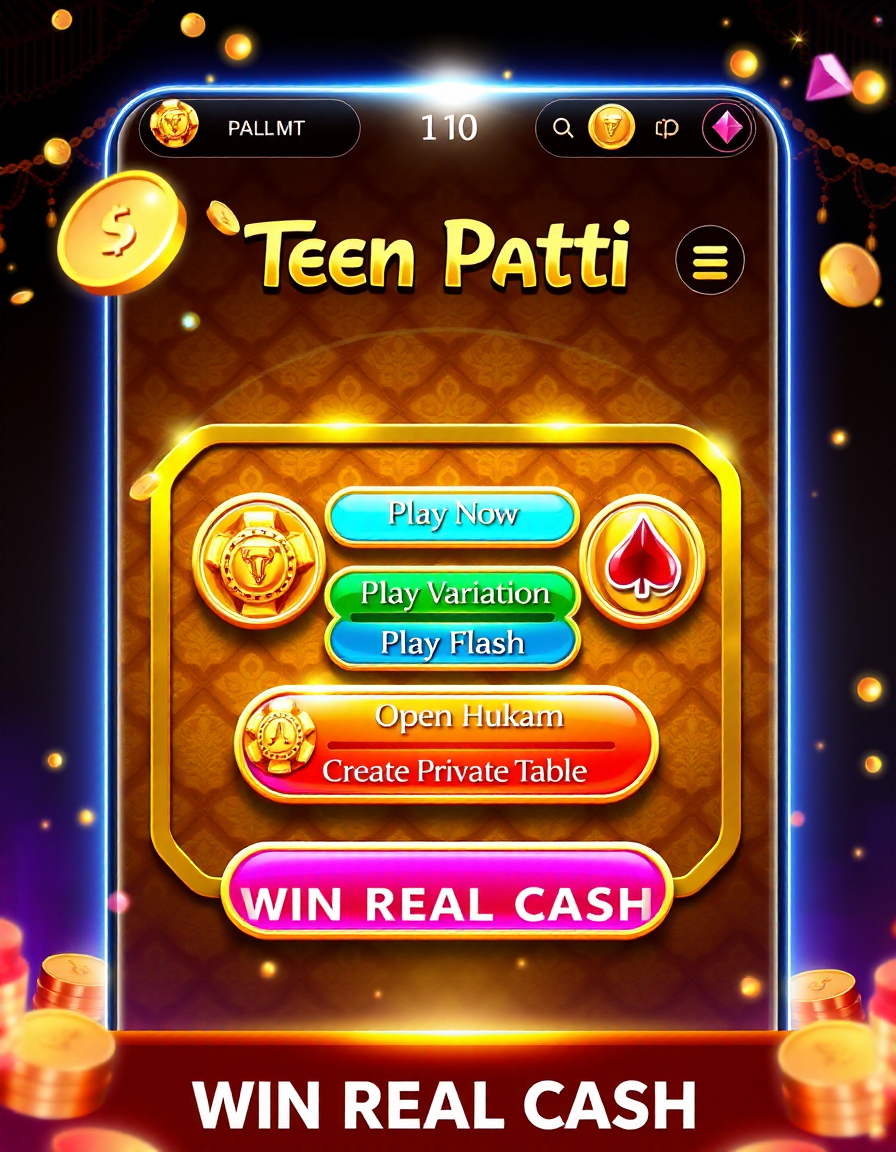 Winning Real Money with Teen Patti